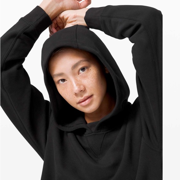 Lululemon All Yours Hoodie *Fleece Black size 4 - Picture 4 of 14
